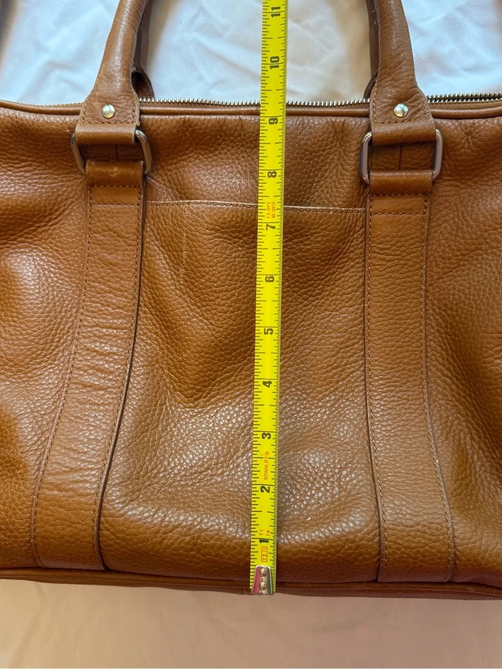 Leather Briefcase Computer Bag in Brown, Cole Haan